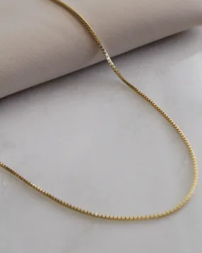 1.5mm 14k Gold Filled Box Chain