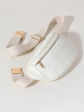 Adrienne Belt Bag - White