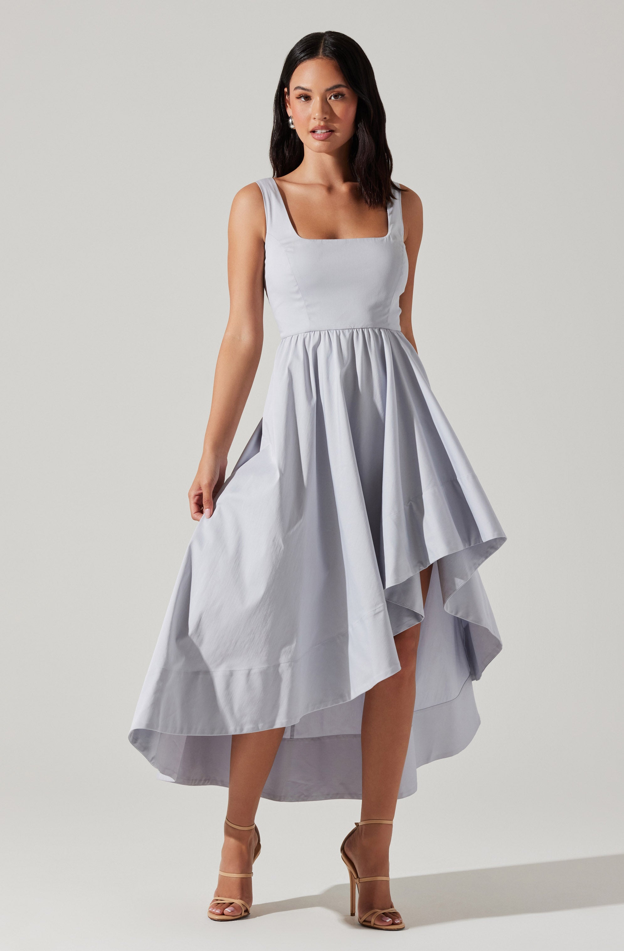 Allora Asymmetrical Midi Dress