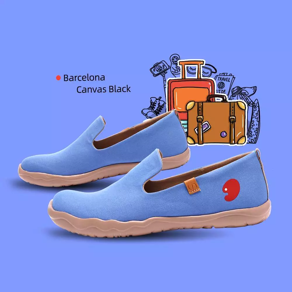 Barcelona Canvas Denim Blue