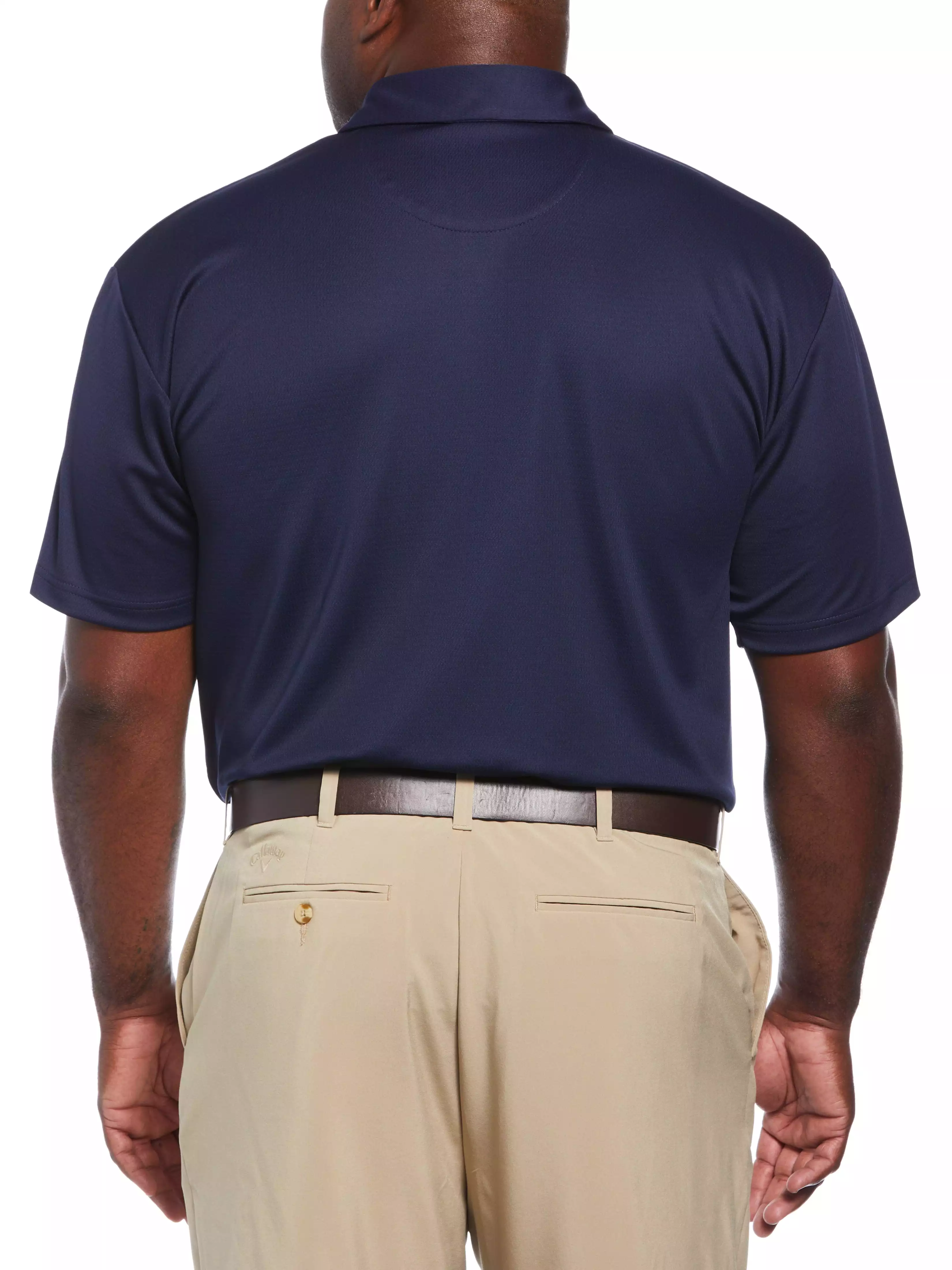 Big & Tall Micro Texture Golf Polo