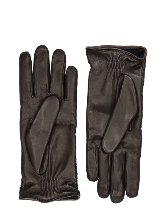 Bottega Veneta   Leather gloves 