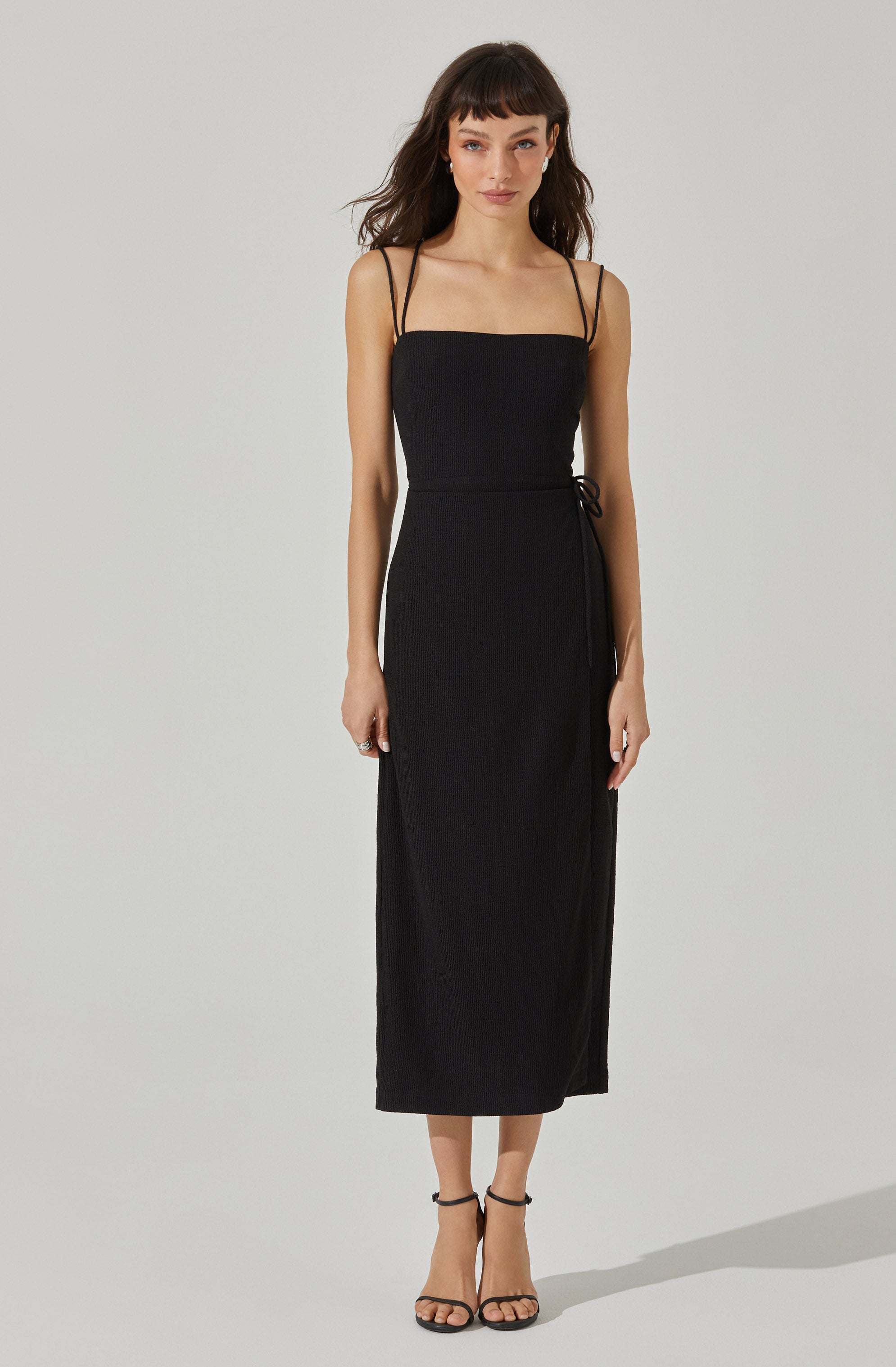 Brinda Wrap Midi Dress