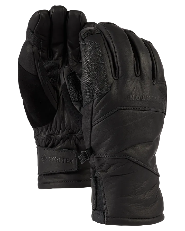 Burton [ak]® Clutch Gore-Tex Leather Gloves - True Black - 2023