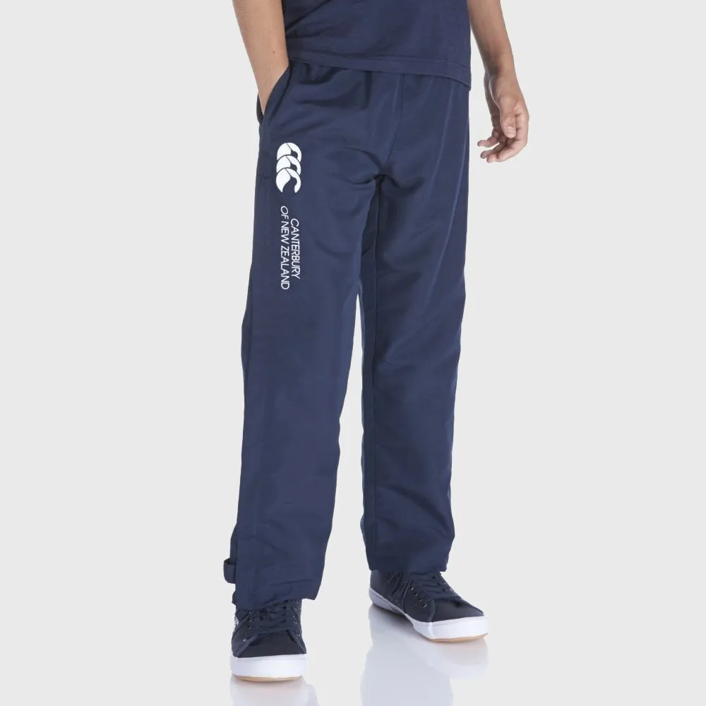 Canterbury Kid's Open Hem Stadium Pants Navy