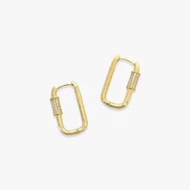 Carabiner Earrings LER225