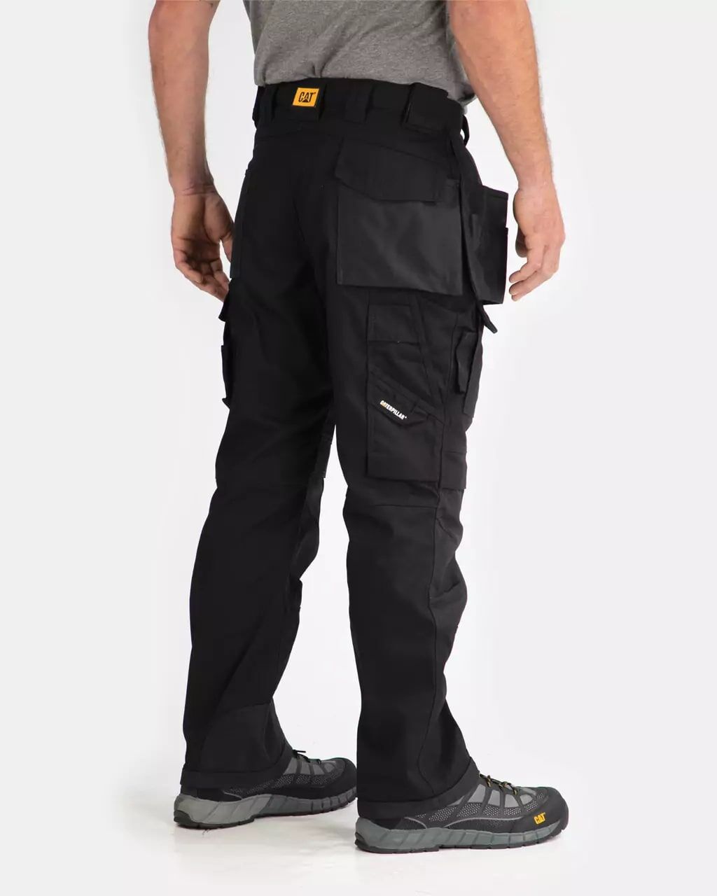 CAT Men's Trademark Work Pants in Black