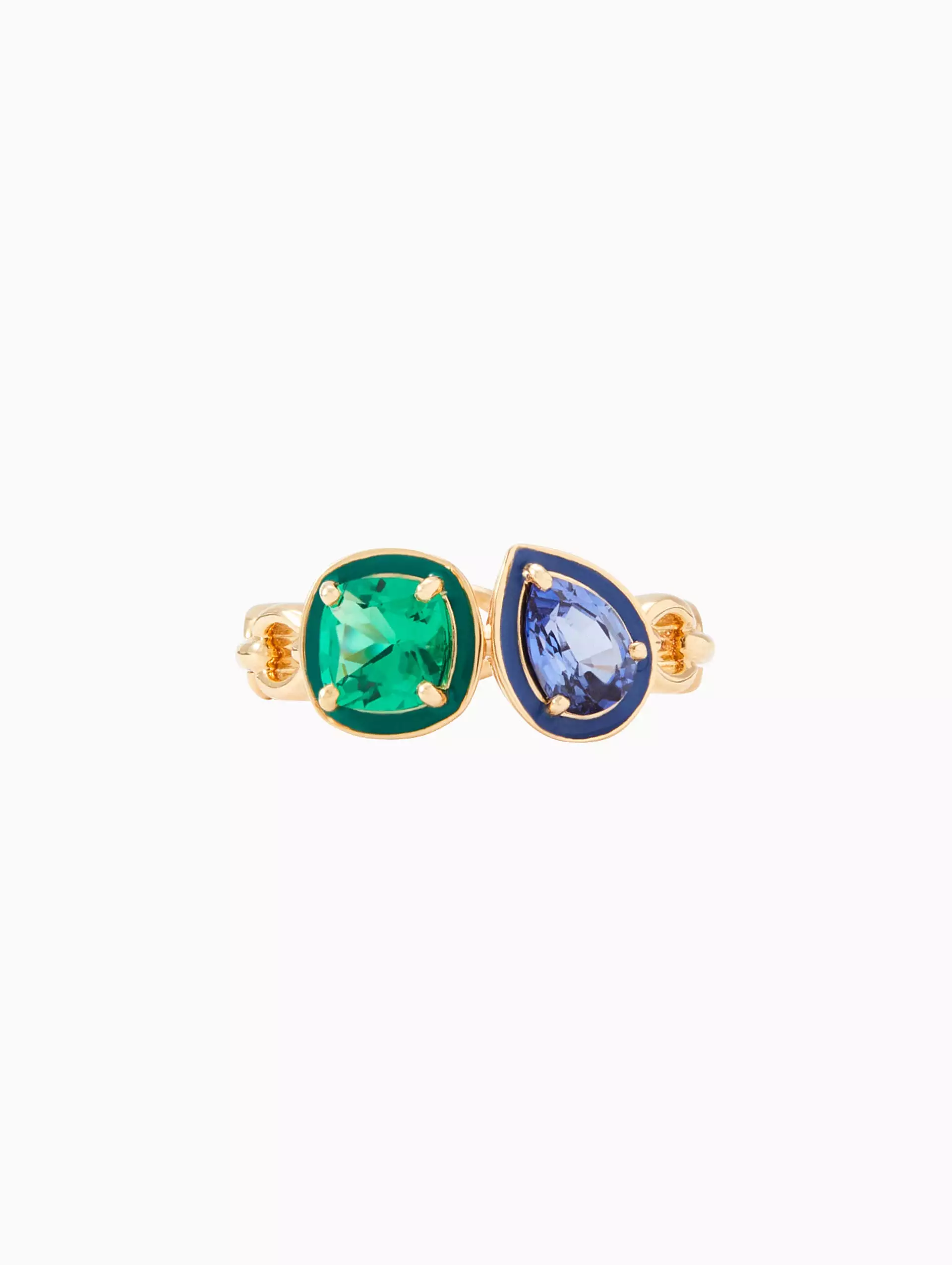 Catena Enamel Double Ring