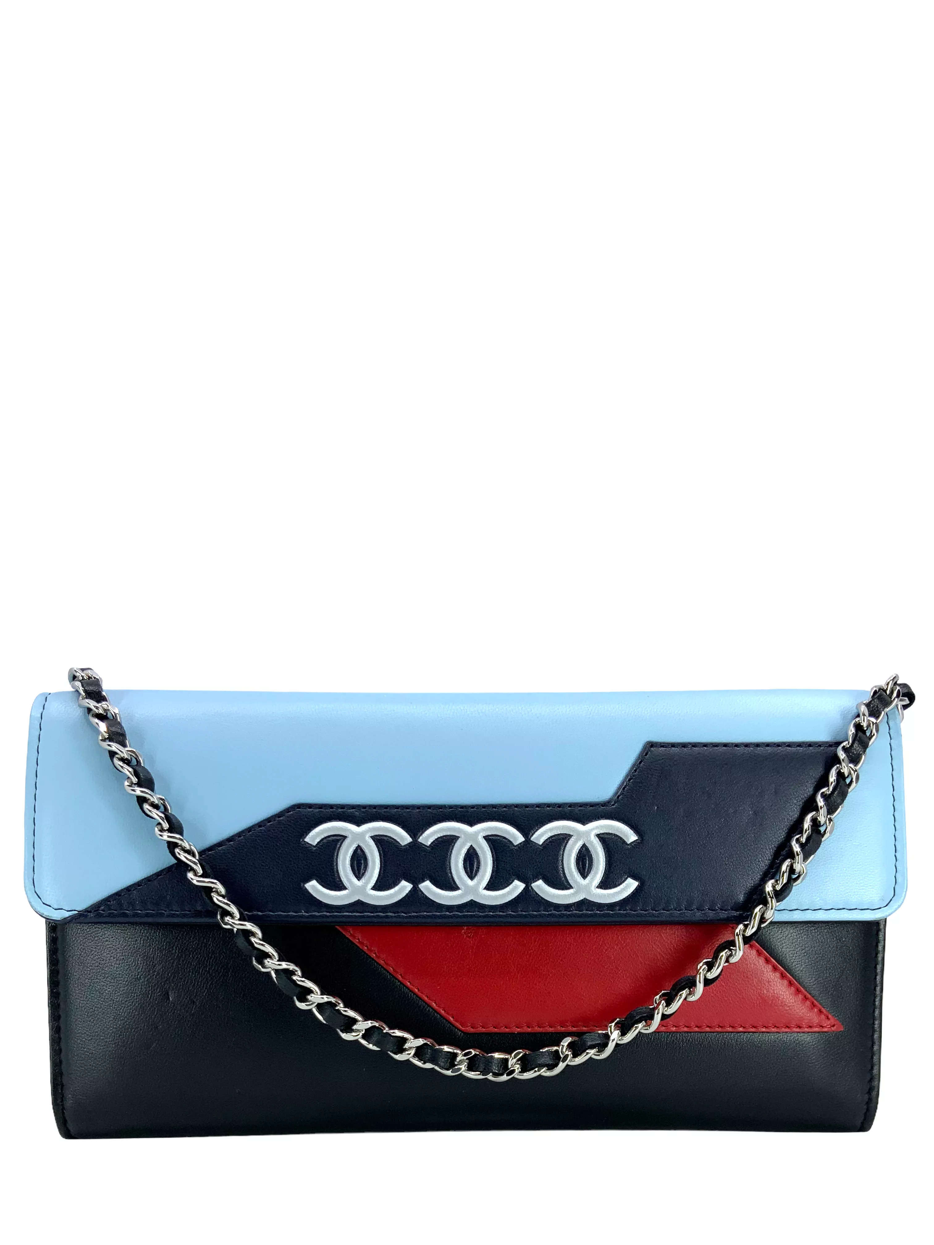 CHANEL CC Airlines Wallet On Chain Bag