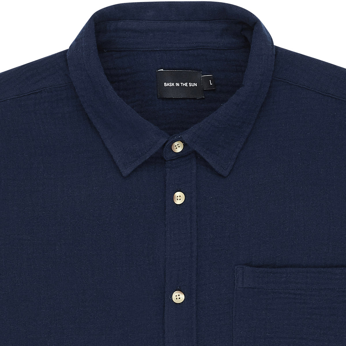 CHEMISE BASK IN THE SUN OIHANA NAVY