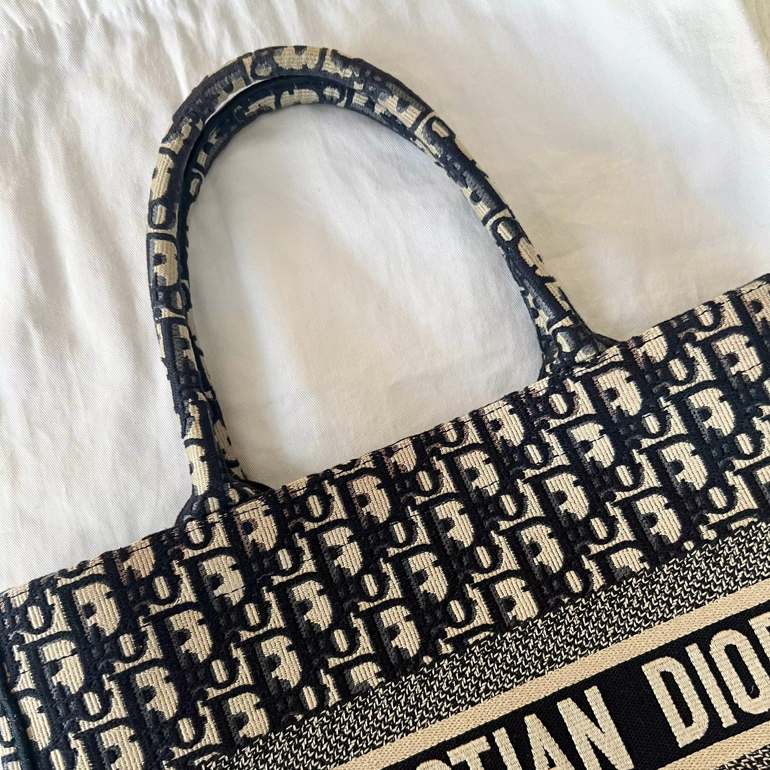 Christian Dior Book Tote Bag