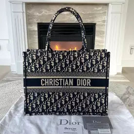 Christian Dior Book Tote Bag