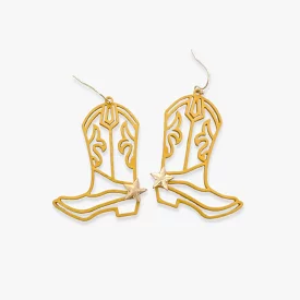 Cowboy Boot Earrings 865ER113MY