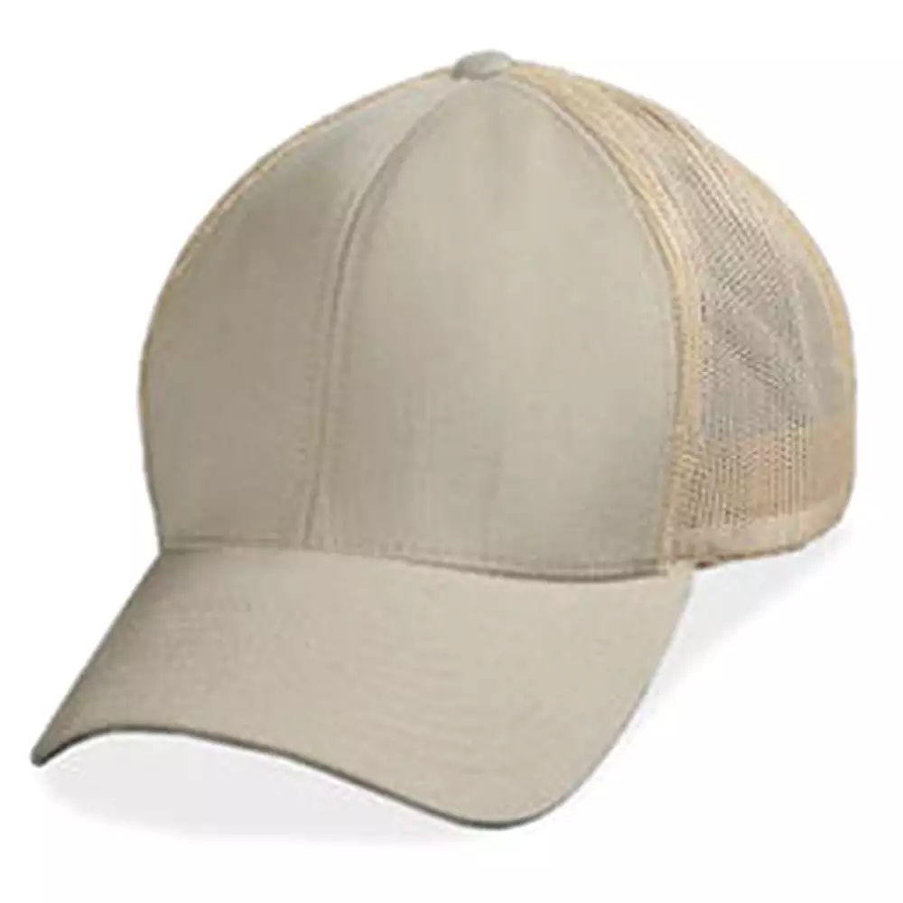 Cream Mesh - Structured Baseball Cap