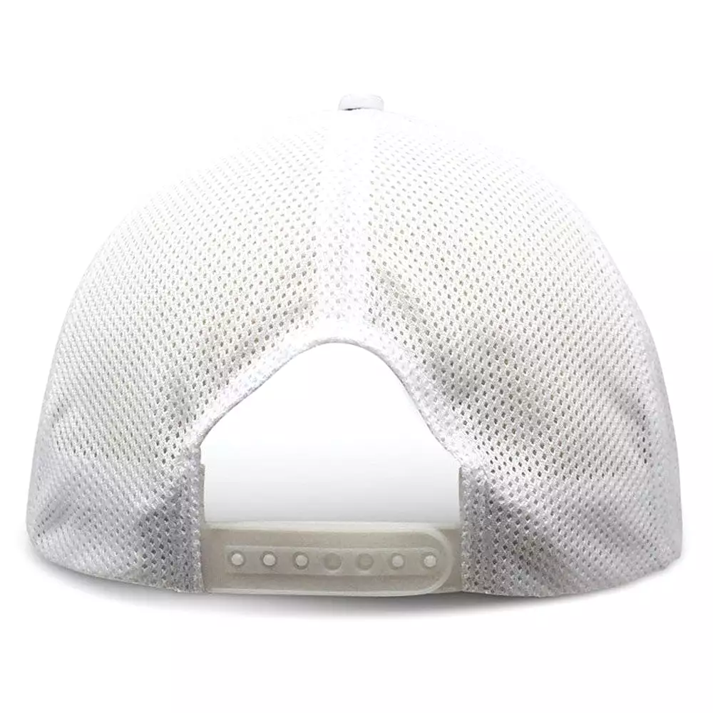 Cream Partial Soft Mesh - Unstructured Baseball Cap