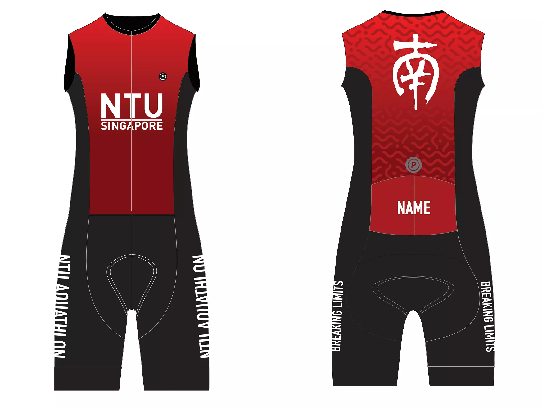 [Custom with Purpose] NTU Tri-suit Sleeveless, Hypermesh PRO, Unisex