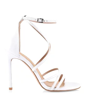 Danger Stiletto Heels - White