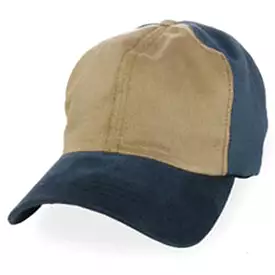 Dark Khaki with Blue Partial Coolnit - Unstructured Baseball Cap