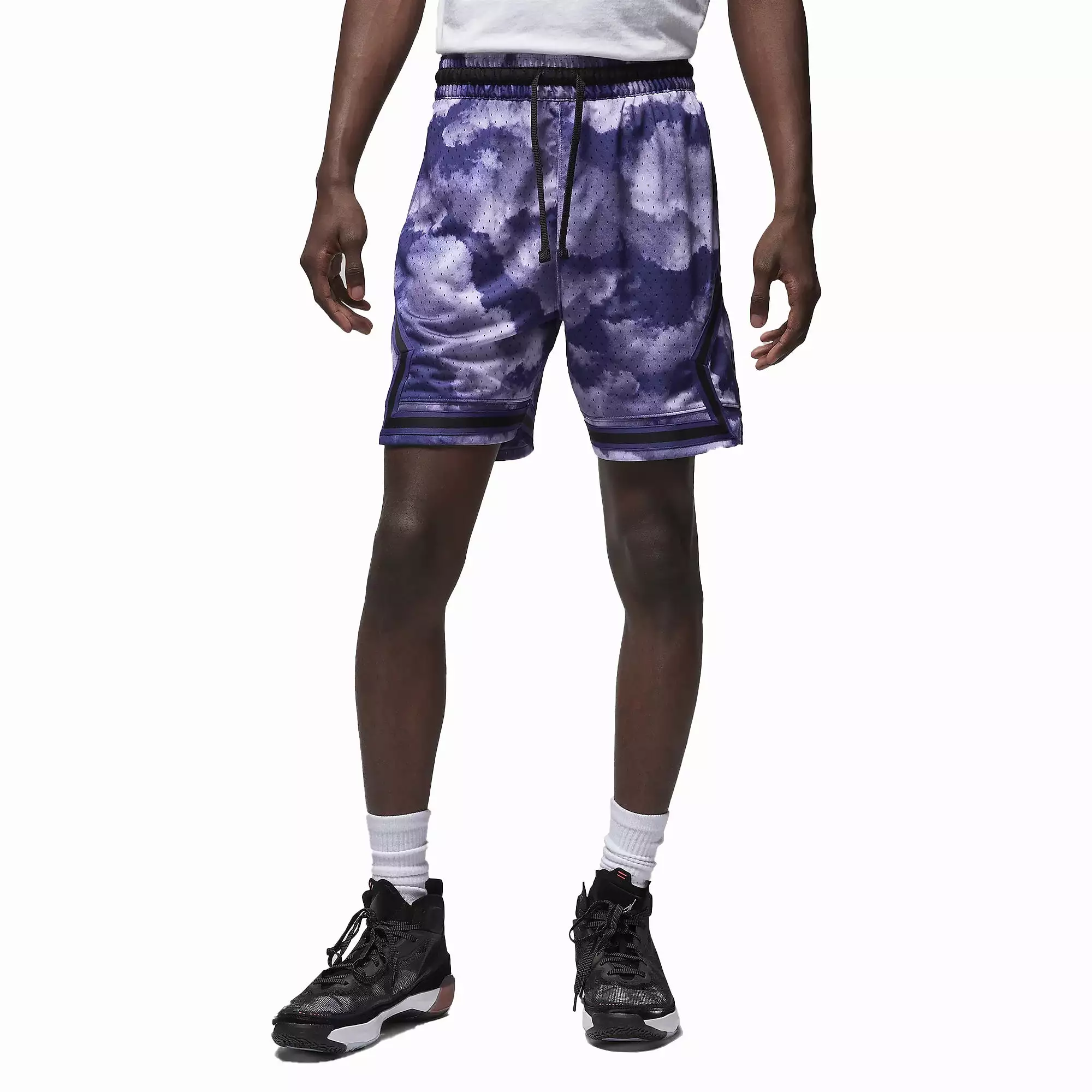 DRI-FIT DIAMOND SHORTS 'SKY J PURPLE/BLACK/BLACK'