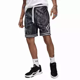 DRI-FIT SPORT DIAMOND SHORTS 'BLACK/WHITE/WHITE'