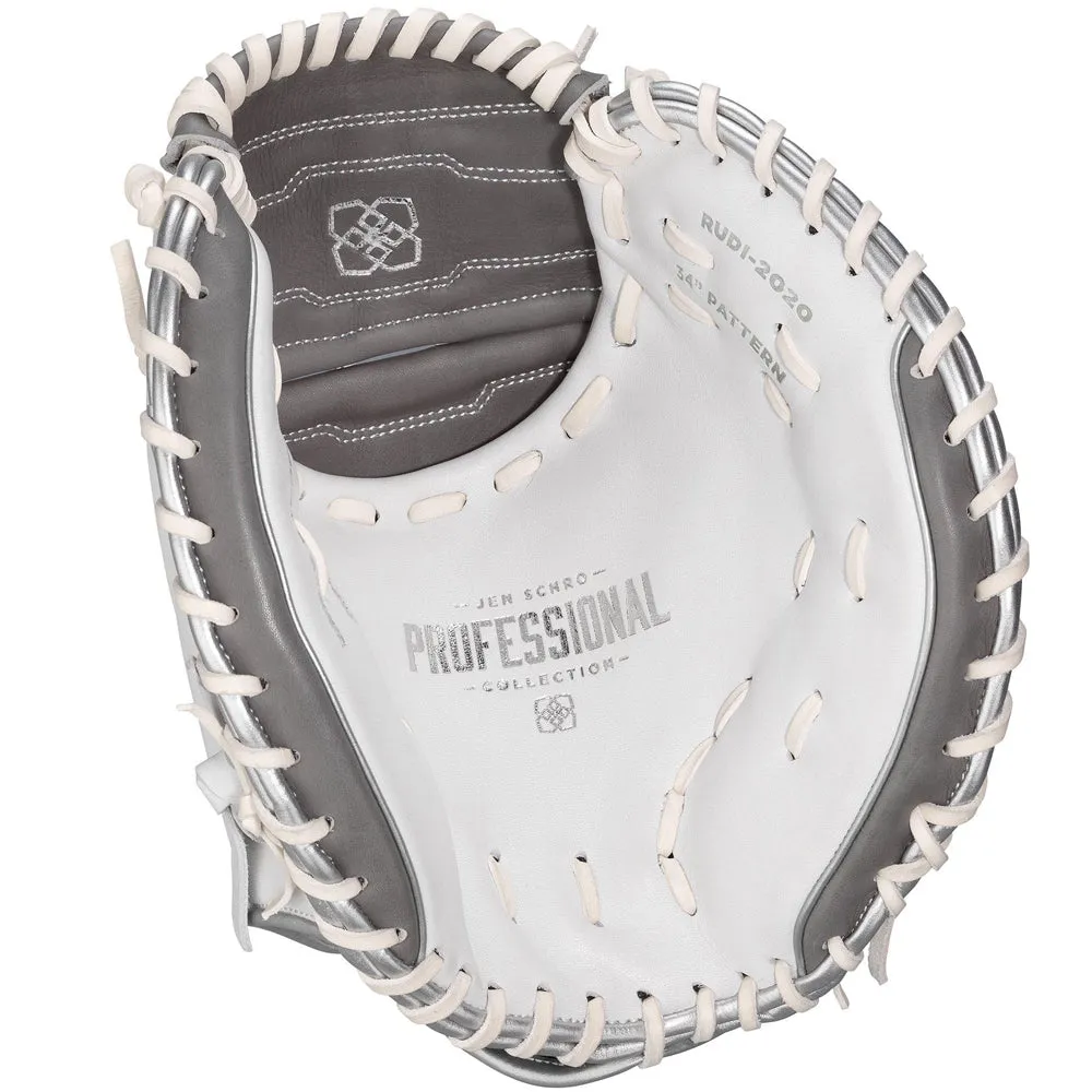 Easton Jen Schroeder Professional Collection Signature Series 34 Fastpitch Catcher's Mitt: RUDI2020