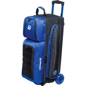 Ebonite Eclipse Triple Roller Bowling Bag Royal