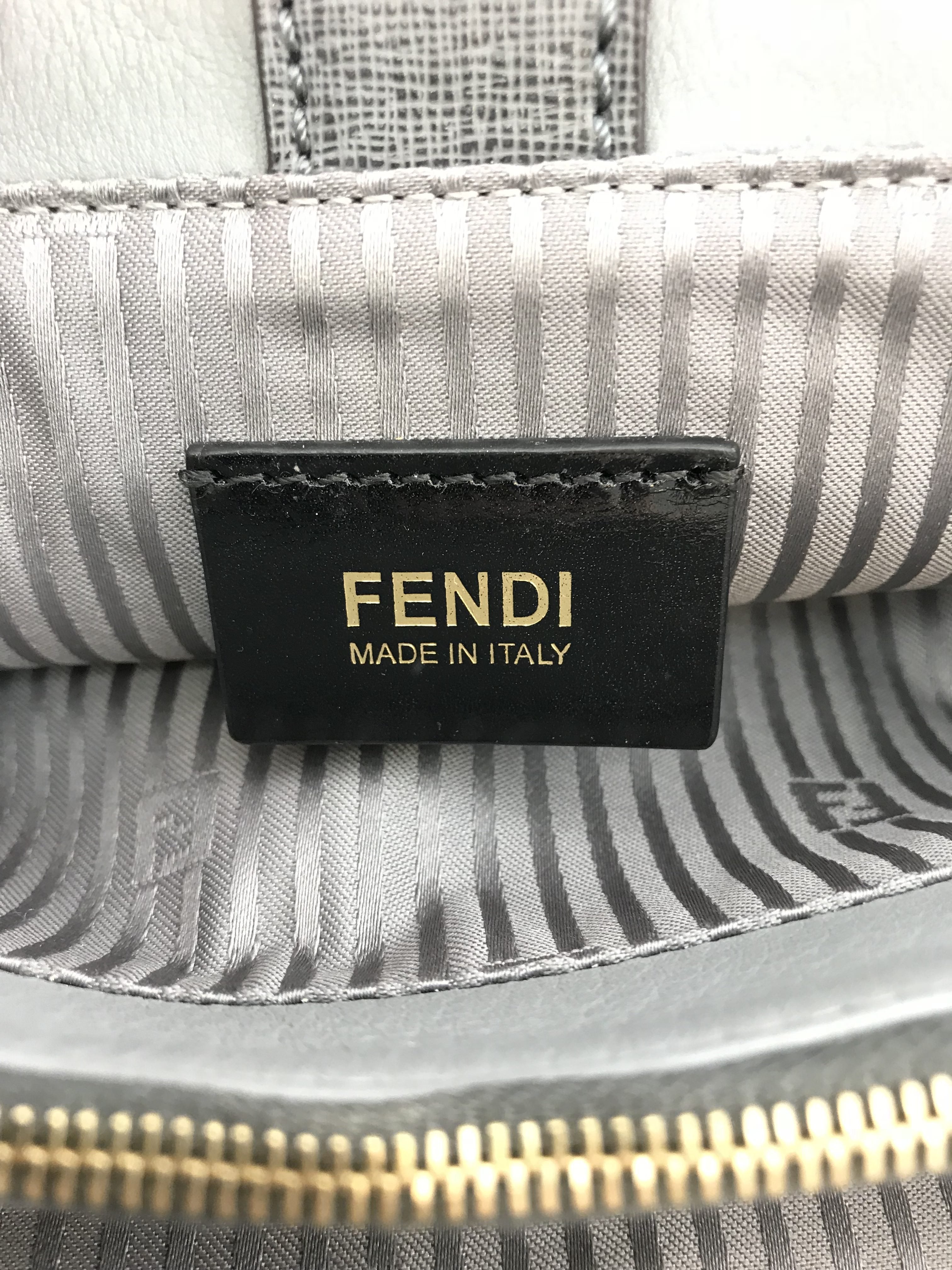 Fendi Vitello Elite Petite 2Jours Tote Bag