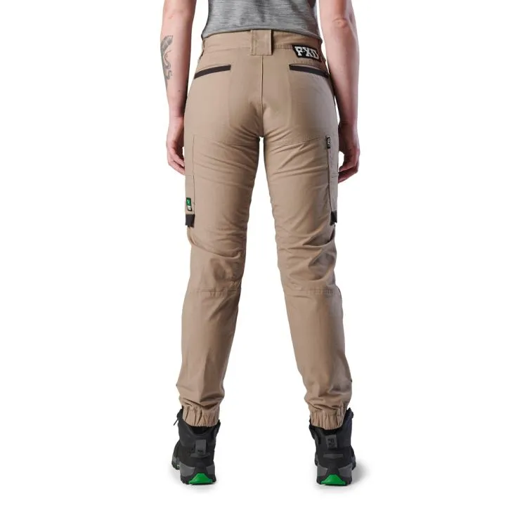 FXD WP-8W Womens Cuffed Stretch Ripstop Pants Khaki