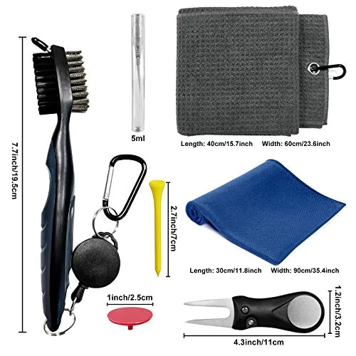 Golf Club Cleaning Kit - Golf Cart Accessories