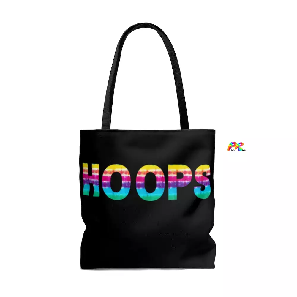 Gradient Hoops Tote Bag