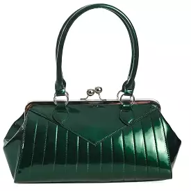 Green Shimmer Rockabilly Handbag