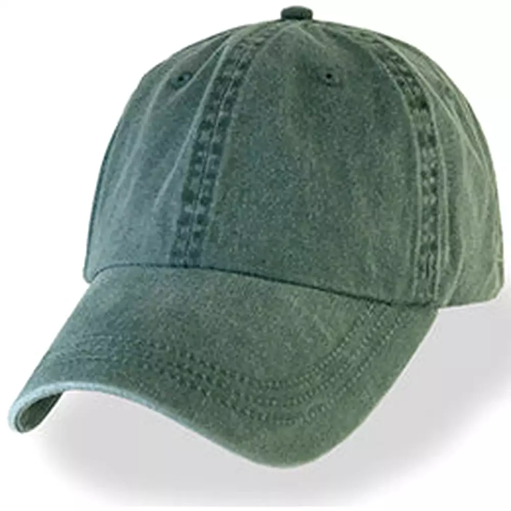 Green Weathered - Unstructured Baseball Cap