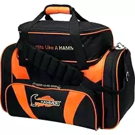 Hammer Deluxe Double Tote Bowling Bag Orange