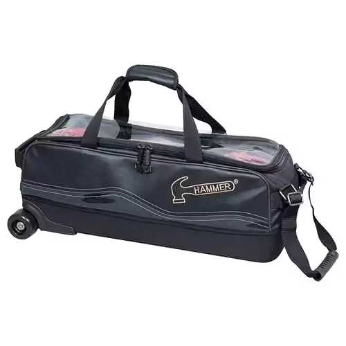 Hammer Force Slim Triple Tote Roller Bowling Bag