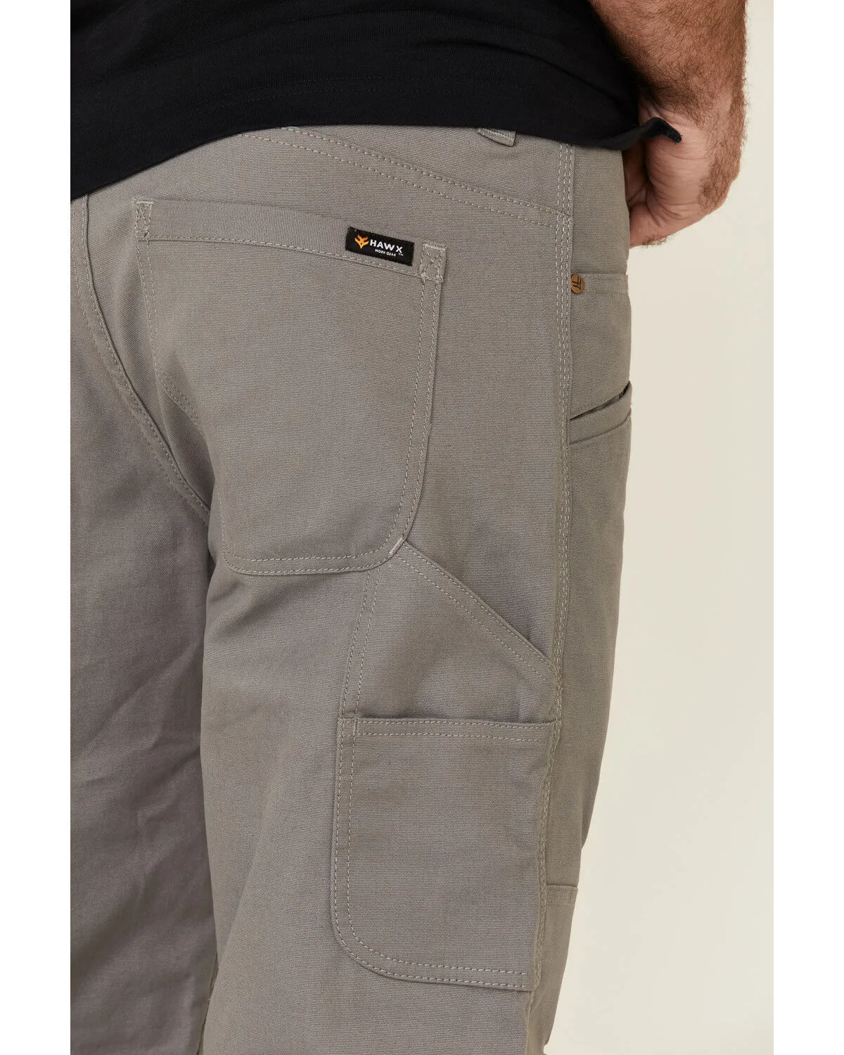 Hawx Men's Steel Stretch Canvas Work Pants