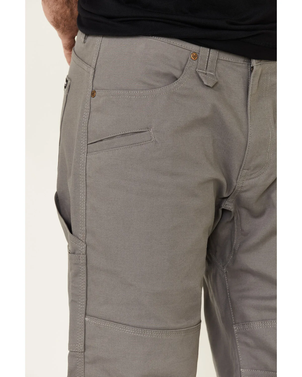 Hawx Men's Steel Stretch Canvas Work Pants