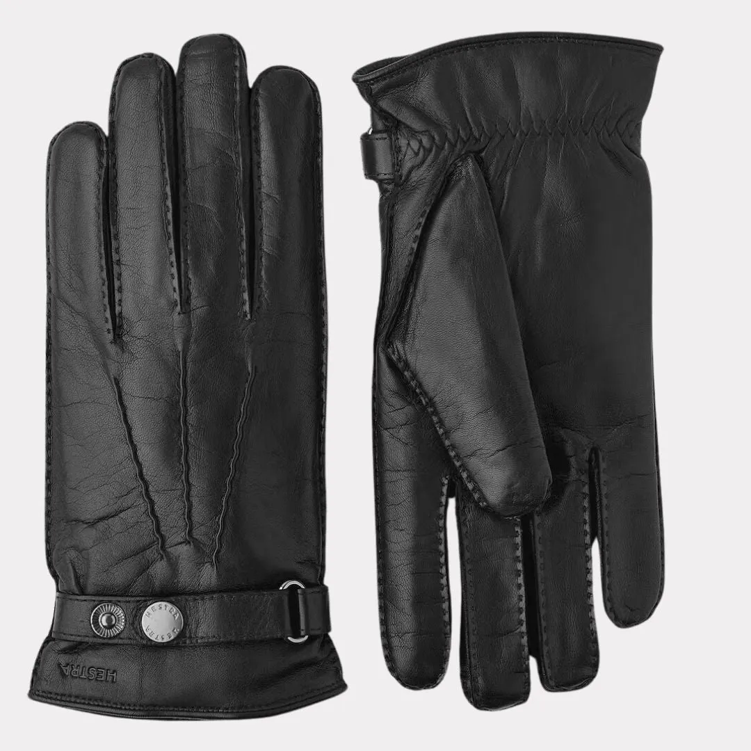 Jake Leather Gloves (Black)