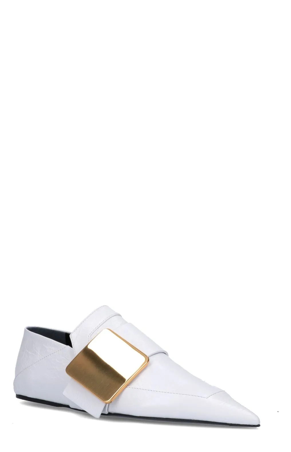 Jil Sander Pointed-Toe Slip-On Loafers