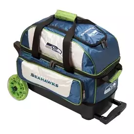 KR NFL Double Roller Seattle Seahawks Bowling Bag