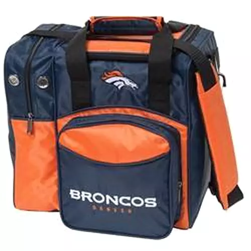 KR Strikeforce Denver Broncos NFL Single Tote Bowling Bag