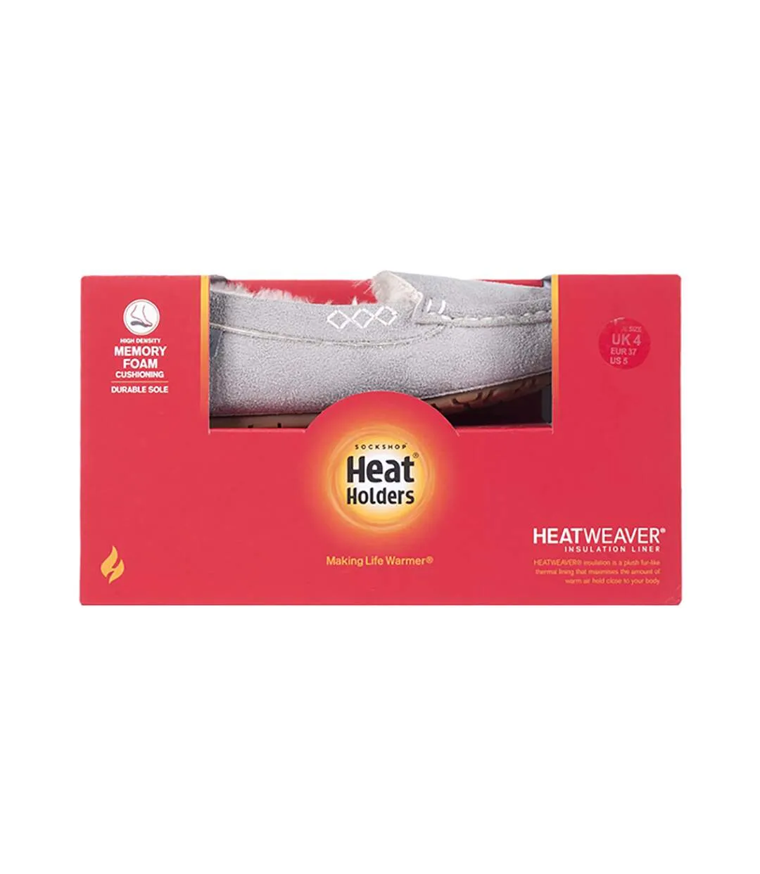 Ladies Fleece Lined Slippers by Heat Holders