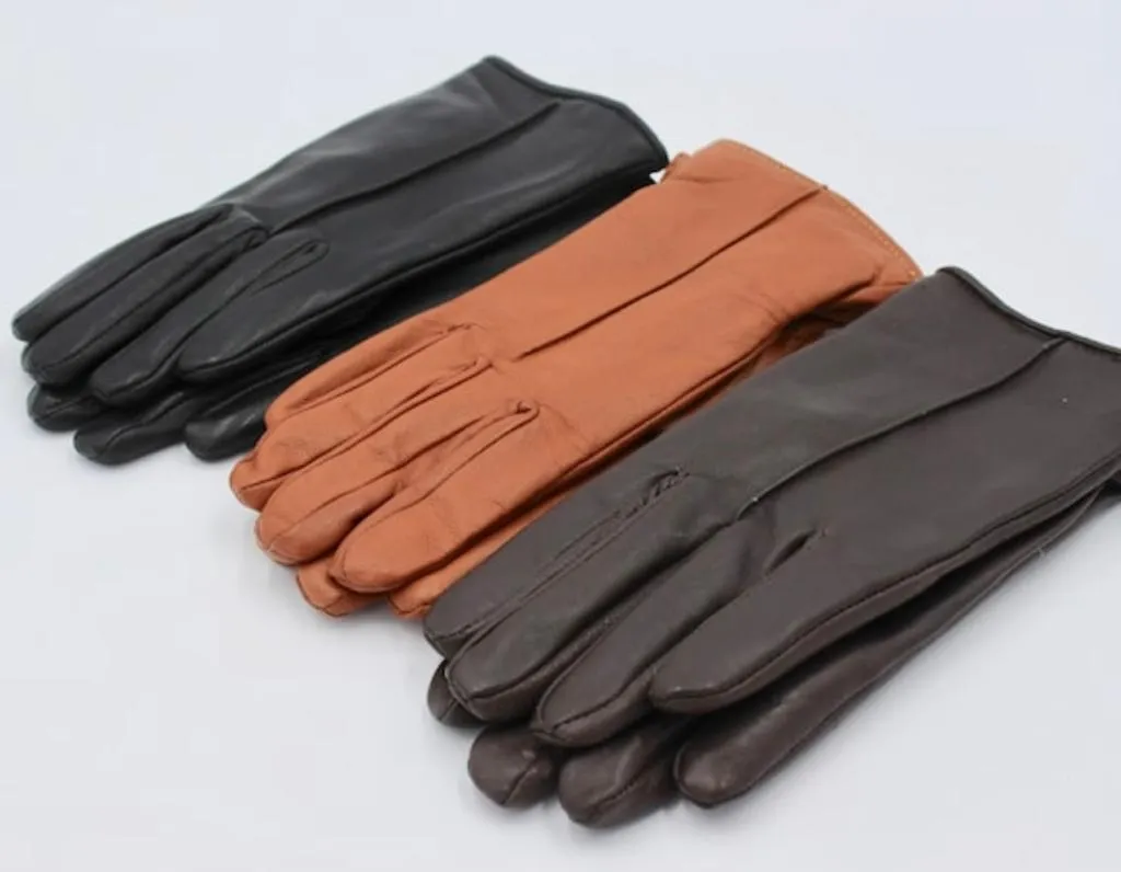 Ladies Leather Gloves - Various Colours