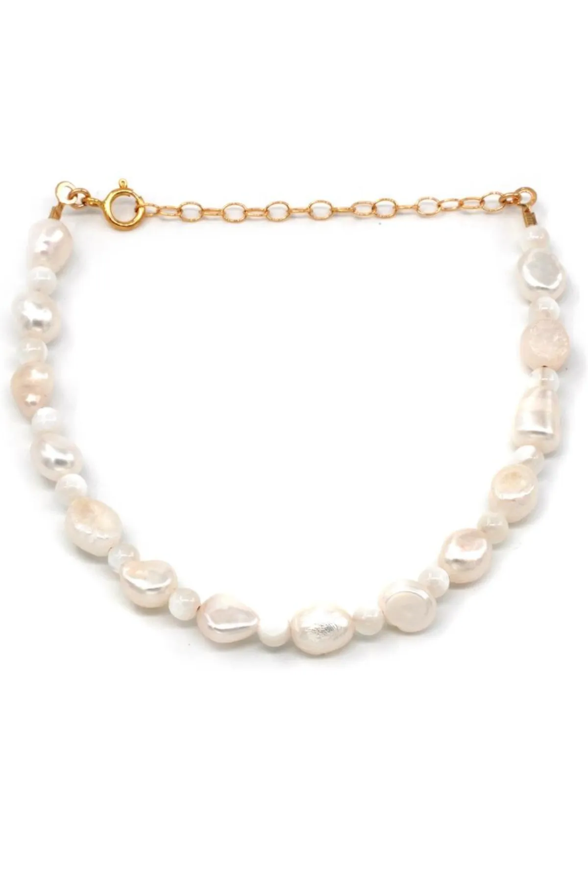 LEENA GOLD FILLED PEARL BRACELET