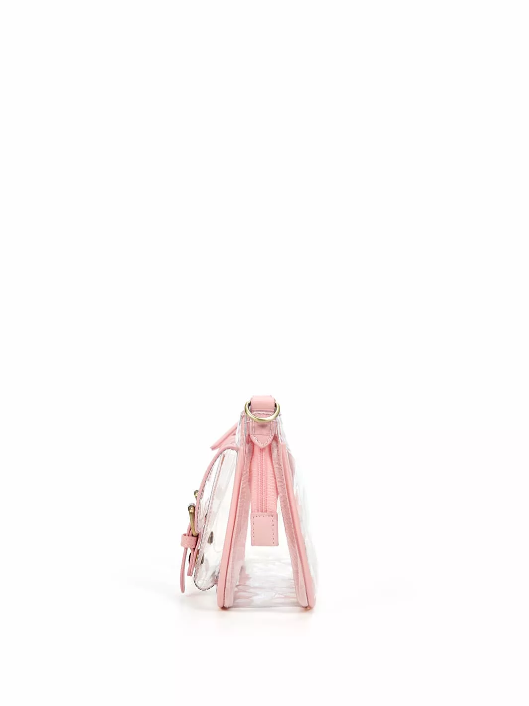 Lila's Clear Wide Strap Crossbody Bag