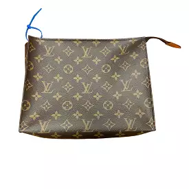 Makeup Bag Luxury Designer By Louis Vuitton  Size: Large