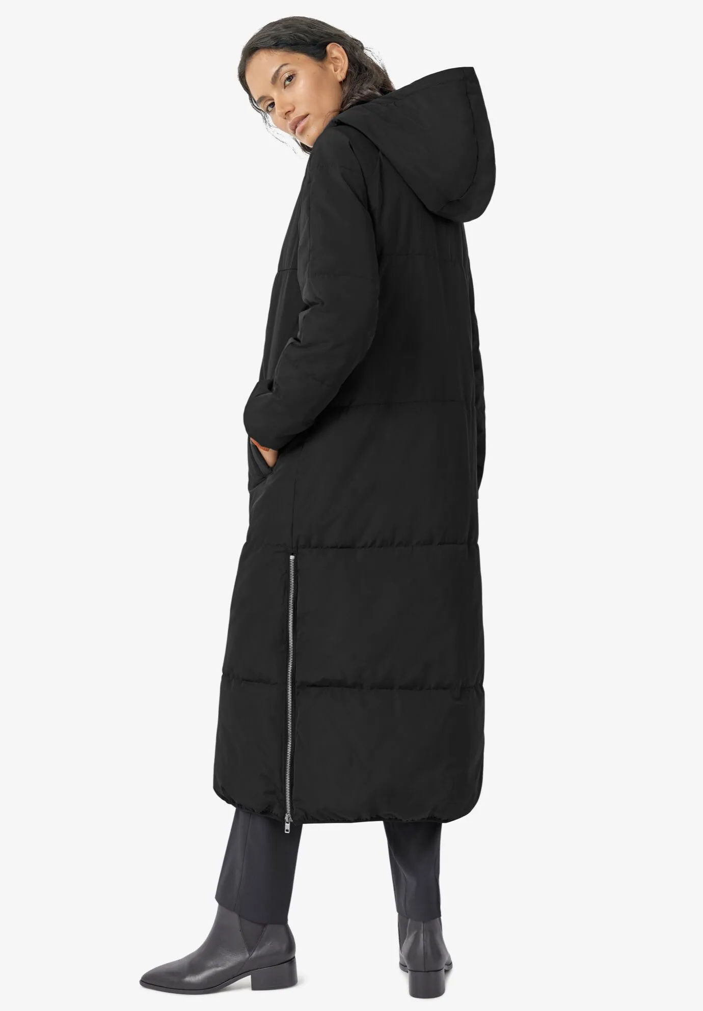 Maxi Side-Zip Puffer