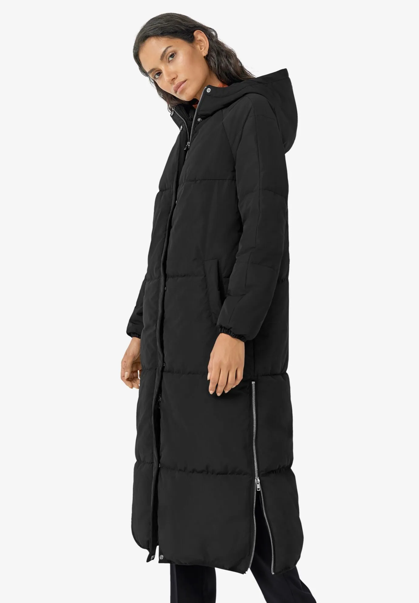 Maxi Side-Zip Puffer