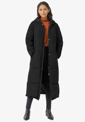 Maxi Side-Zip Puffer