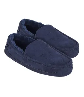 Mens Fleece Lined Slippers by Heat Holders