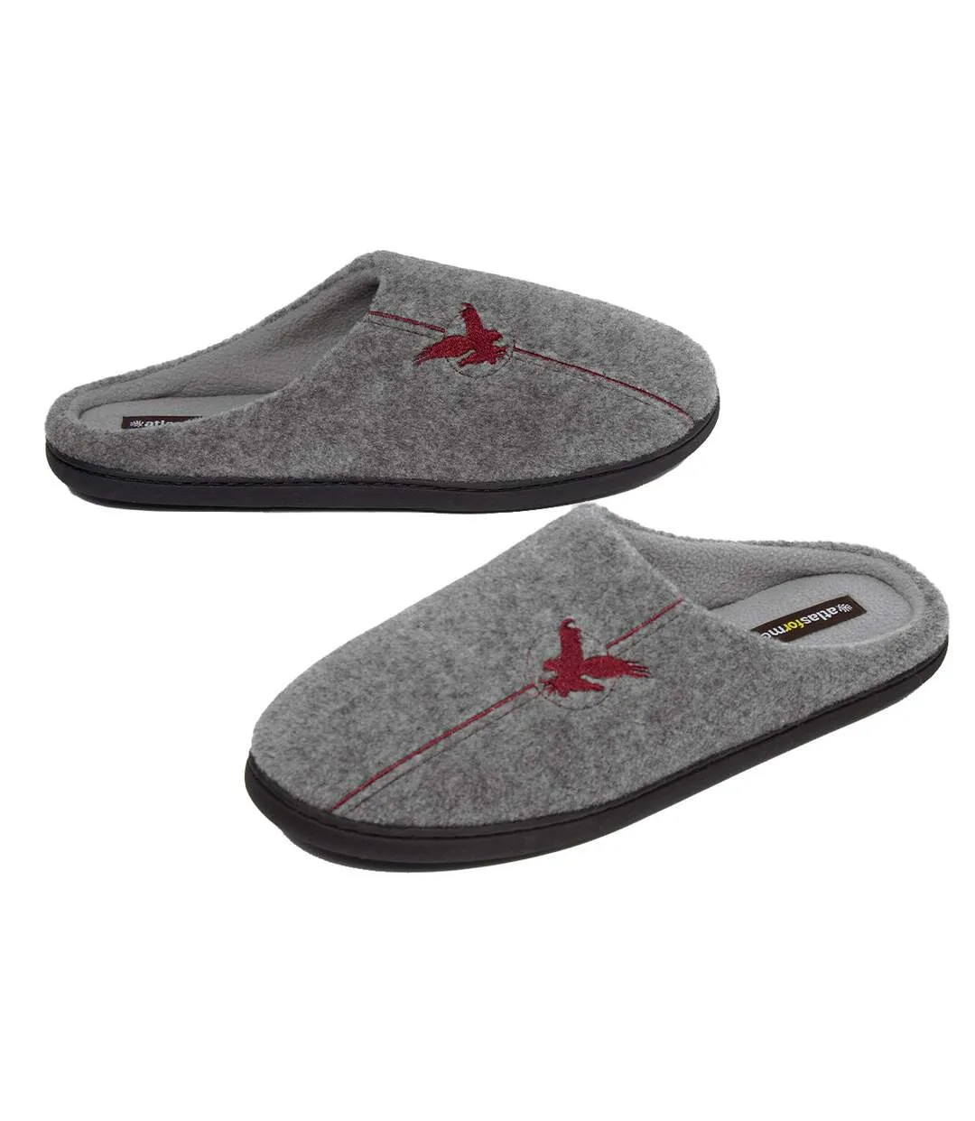 Men's Fleece-Lined Slippers 